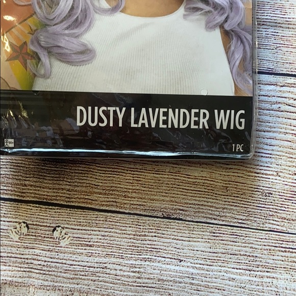 SOLD Party City Dusty Lavender Wig Halloween - Picture 2 of 3